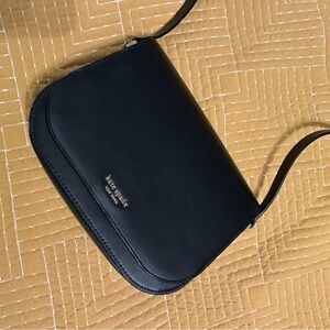 Kate Spade Black Leather Crossbody Bag